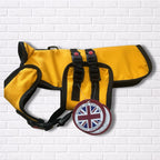 XXSmall - Marigold - Protective Dog Coat - Armoured Bite Resistant Dog Coat