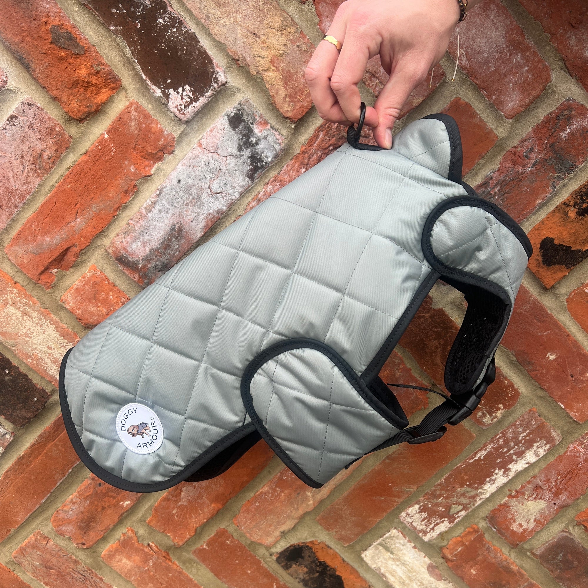 Quilted Sage Protective Dogy Coat 